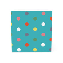 Colorful Polka Note Cube - Fun Desk Organizer, Office Supplies, Stationery Gift, Note Pad, Home Decor, Write & Remind