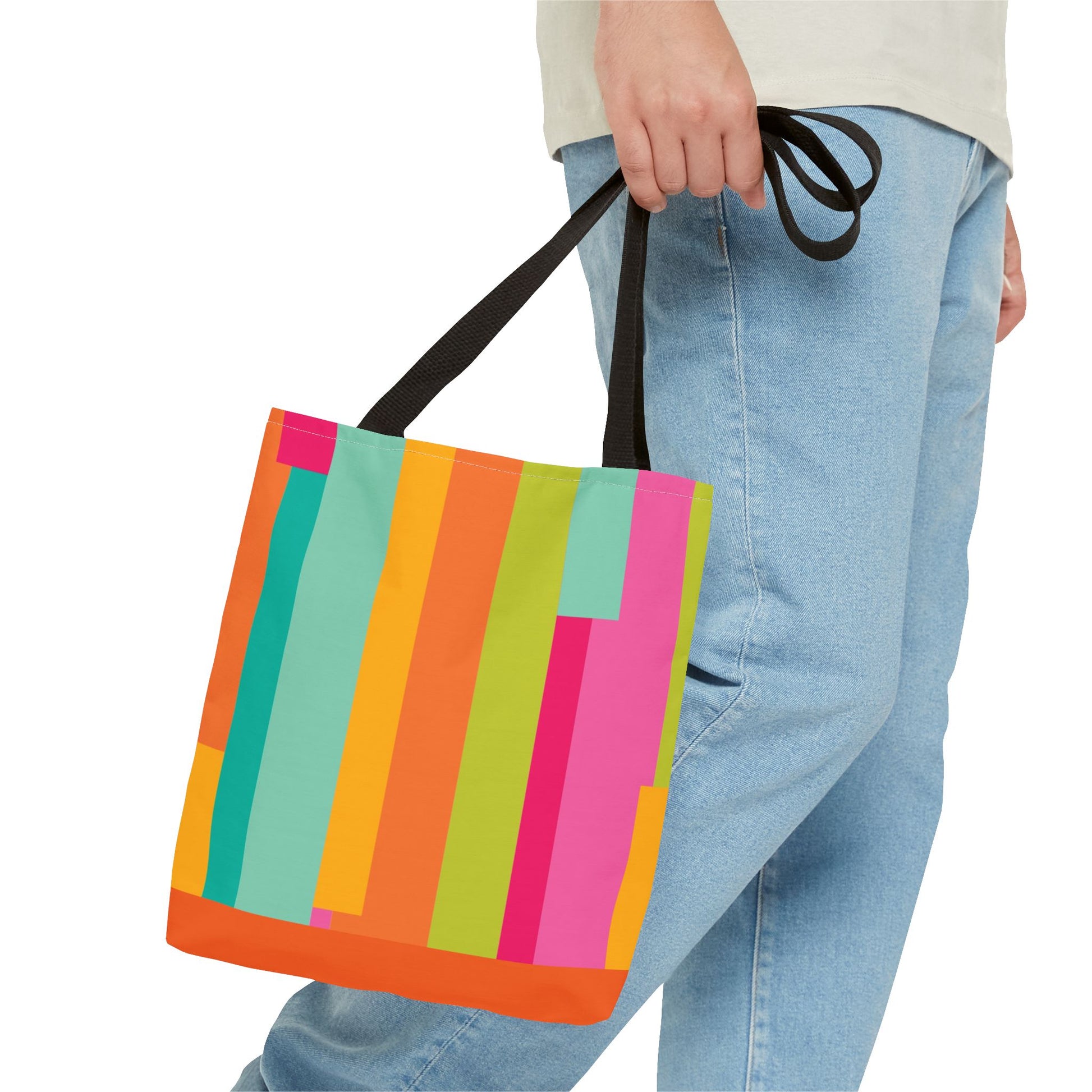 New Generation - Patterns -Tote Bag Colorful Pattern, Shopping Bag, Gypsy Style Handbag, Festival Tote for Women, Unique Gift Idea
