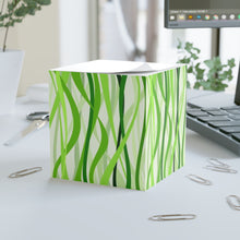 Colorful Pattern Note Cube - Fun Desk Organizer, Office Supplies, Stationery Gift, Note Pad, Home Decor, Write & Remind