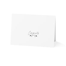 New Generation - Elegant Congrats Greeting Cards Set, Minimalist Congratulations Cards for Weddings, Birthdays, Graduations, 1-50pcs