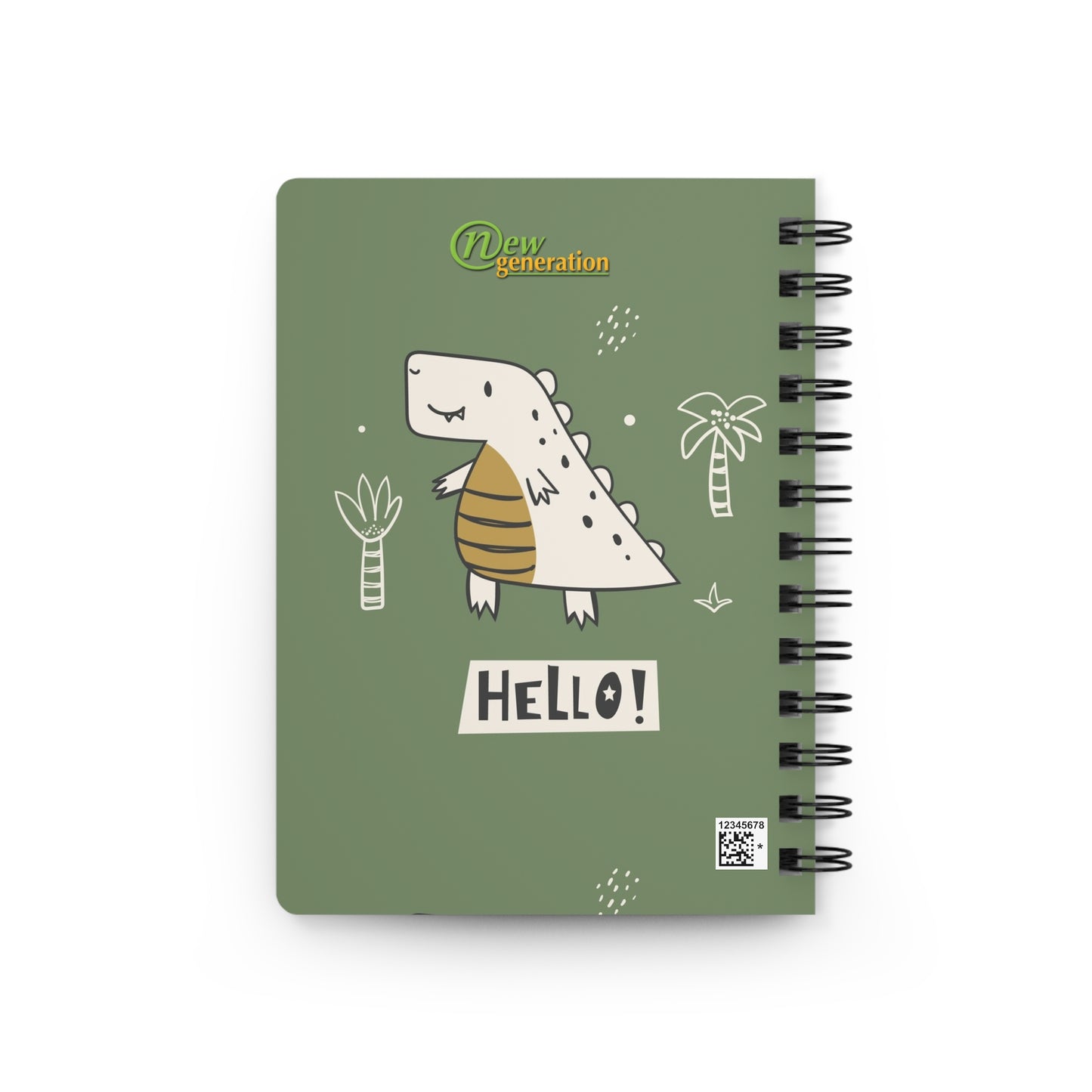 New Generation -  Spiral Bound Journal - 150 Pages Hard Cover Notebook for Writing, Doodling, Bullet Journaling, Sketching, Planner