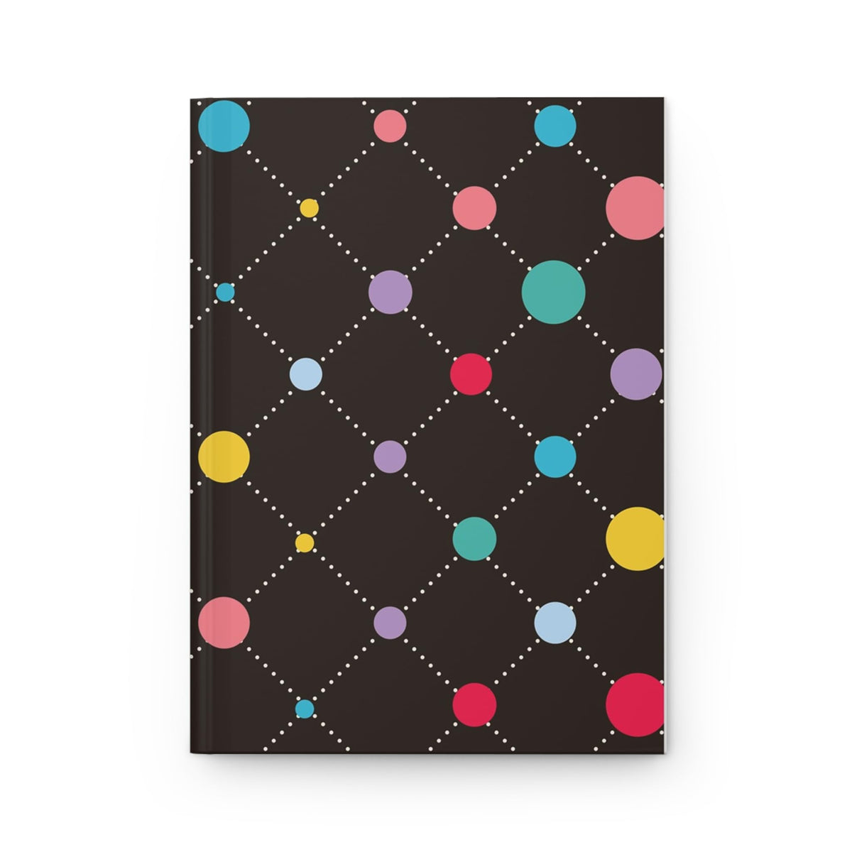 Brown Hard Cover Lined Journal Notebook – 5x7 inches, 150 Pages for Work, School, Office, Home, Daily Planner, and Notes.