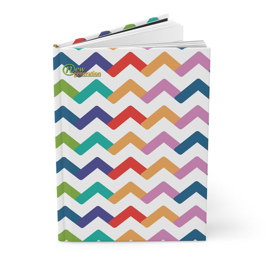 Chevron Hard Cover Journal Notebook – 5x7 inches, 150 Pages Perfect for Work, School, Office, Home, Daily Planner, and Notes. Journal
