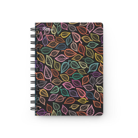 Floral - Spiral Bound Journal - 150 Pages Hard Cover Notebook for, Doodling, Bullet Journaling, Sketching, Planner One Size