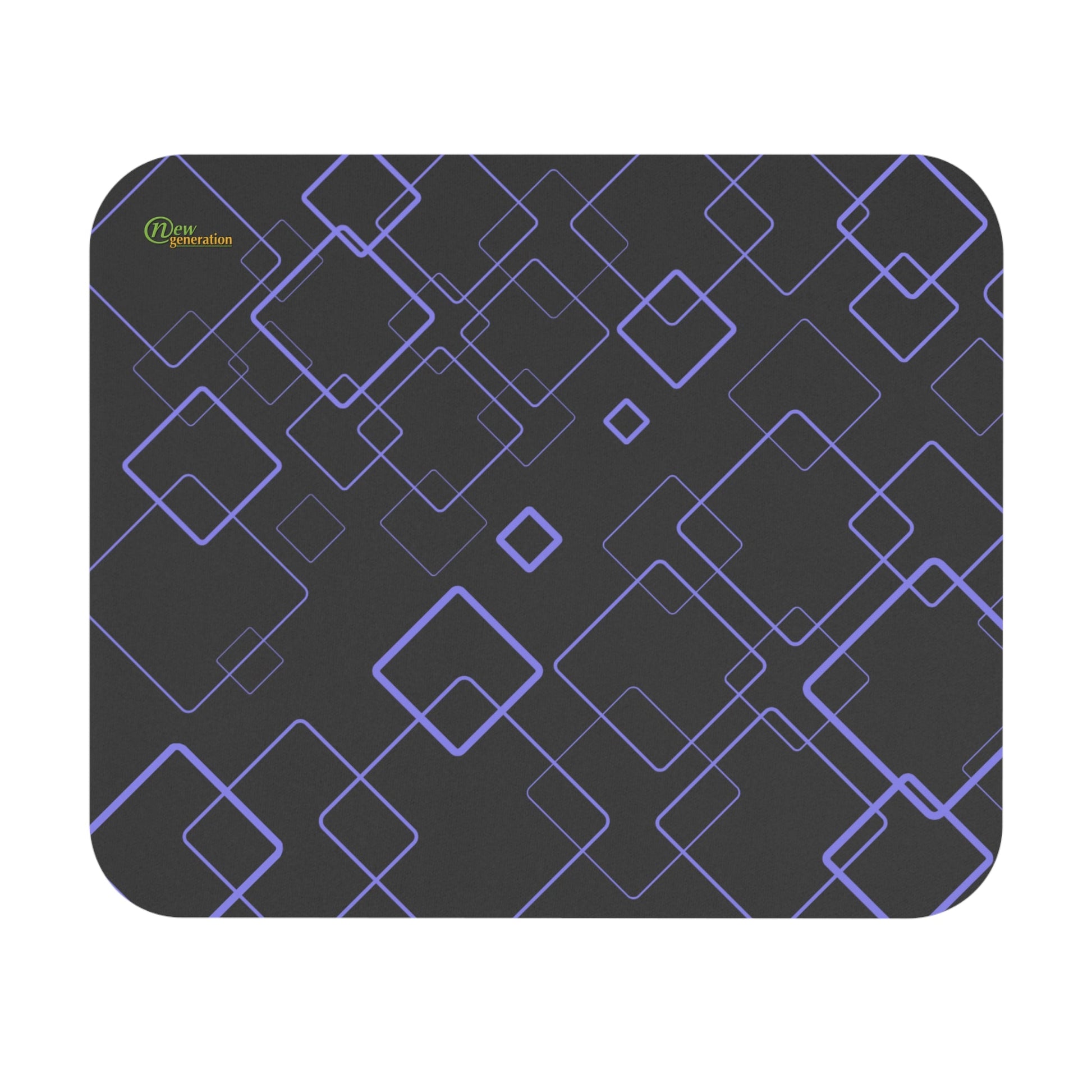 Geometric Pattern Mouse Pad | Modern Desk Accessory, Gamer Gift, Office Decor, Tech Lover, Stylish Work Station 9" × 8" Rectangle