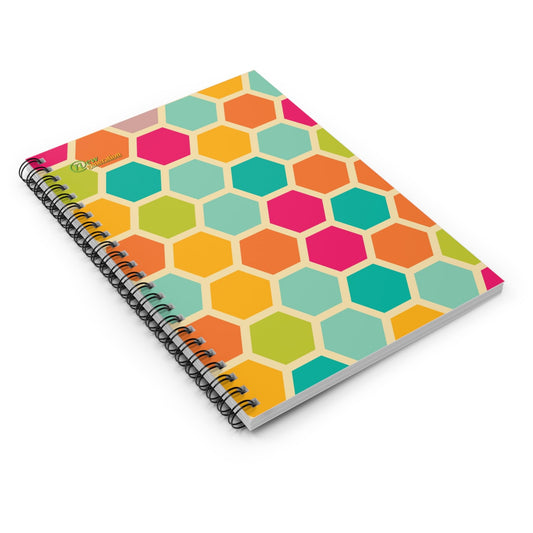 Hard Cover Lined Journal - Decorative notebook Ruled Line, 6x8 inches with 118 pages for home, School, Daily Planner, One Size