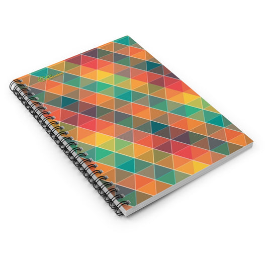 Hard Cover Lined Journal - Decorative notebook Ruled Line, 6x8 inches with 118 pages for School, Home, Daily Planner, One Size