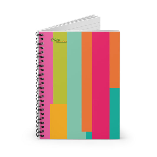 Hard Cover Lined Journal - Decorative notebook Ruled Line, 6x8 inches with 118 pages for Work, School, Home, Daily Planner,