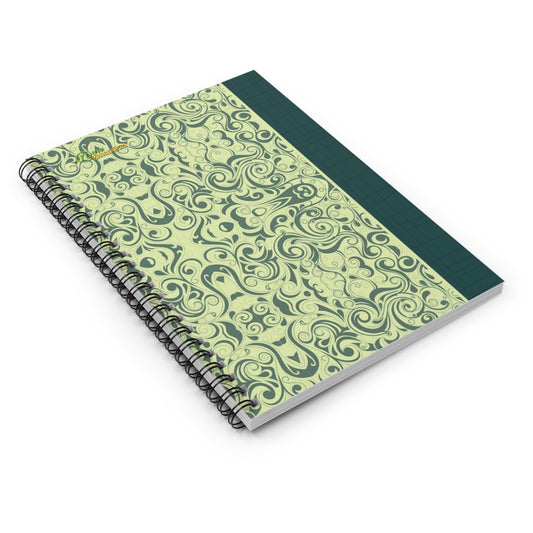Hard Cover Lined Journal - Design notebook Ruled Line, 6x8 inches with 118 pages for Notes, School, Home, Daily Planner,