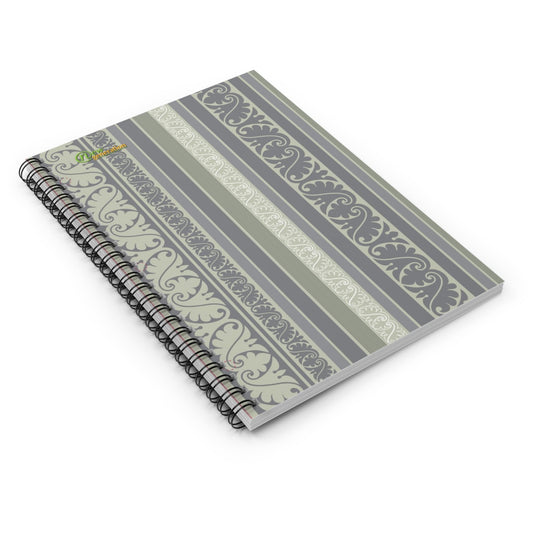 Hard Cover Lined Journal - Design notebook Ruled Line, 6x8 inches with 118 pages for School, Home, Daily Planner,Notes One Size