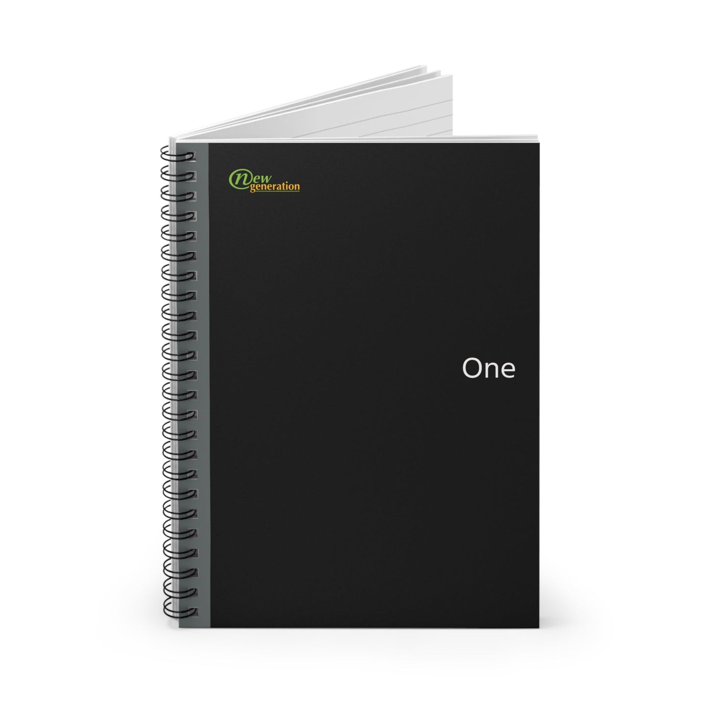 Hard Cover Lined Journal Notebook - Black notebook Ruled Line, 6x8 inches with 118 pages for Work, School, Home, Daily Planner,