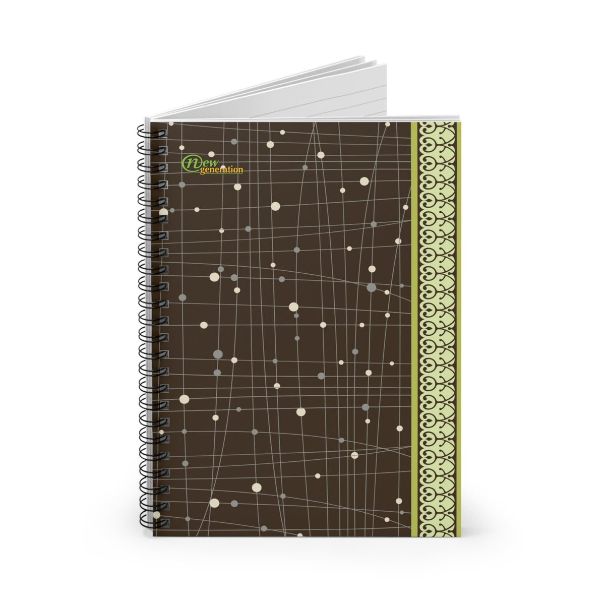 Hard Cover Lined Journal Notebook - Decorative notebook Ruled Line, 6x8 inches with 118 pages for Work , home , Daily Planner,