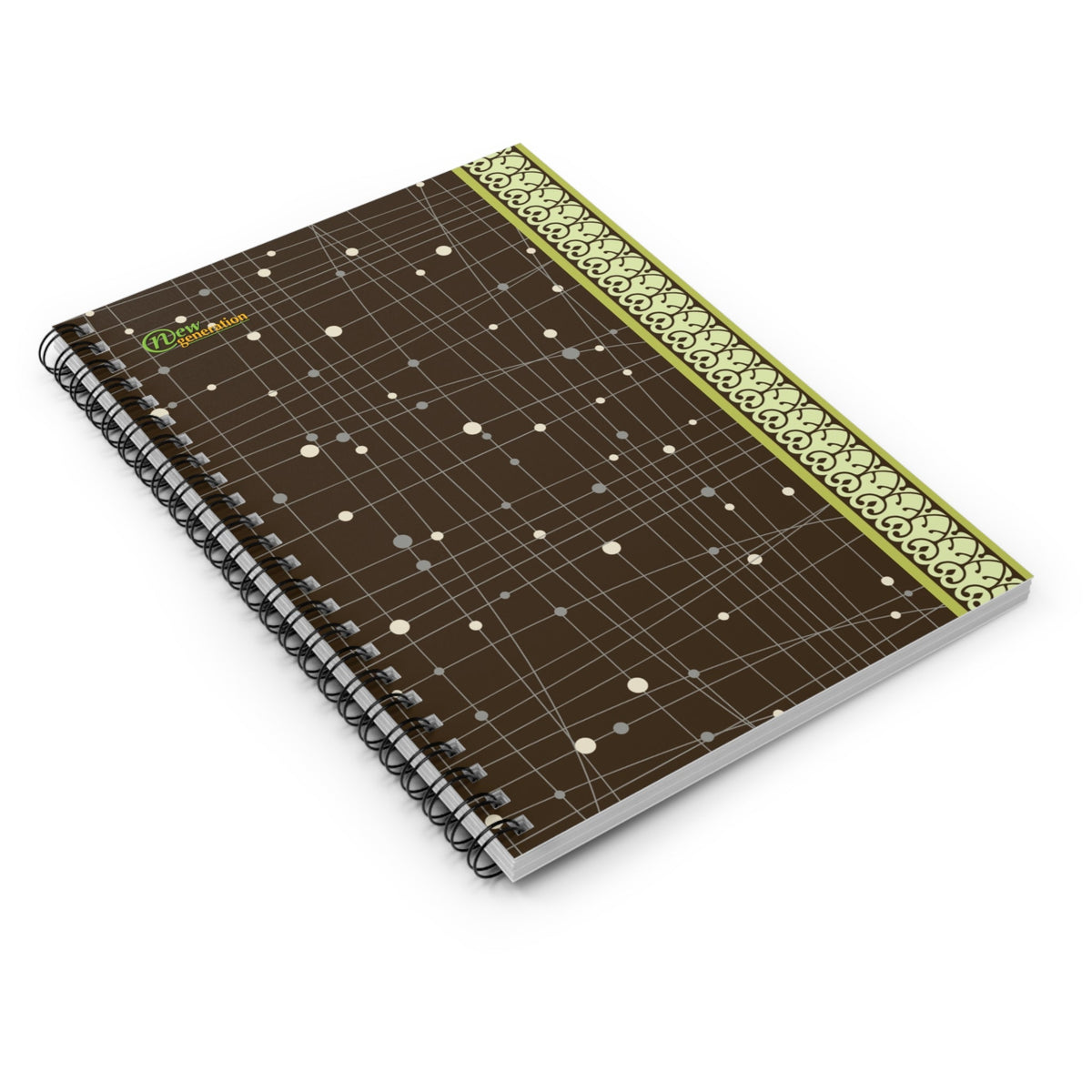 Hard Cover Lined Journal Notebook - Decorative notebook Ruled Line, 6x8 inches with 118 pages for Work , home , Daily Planner,