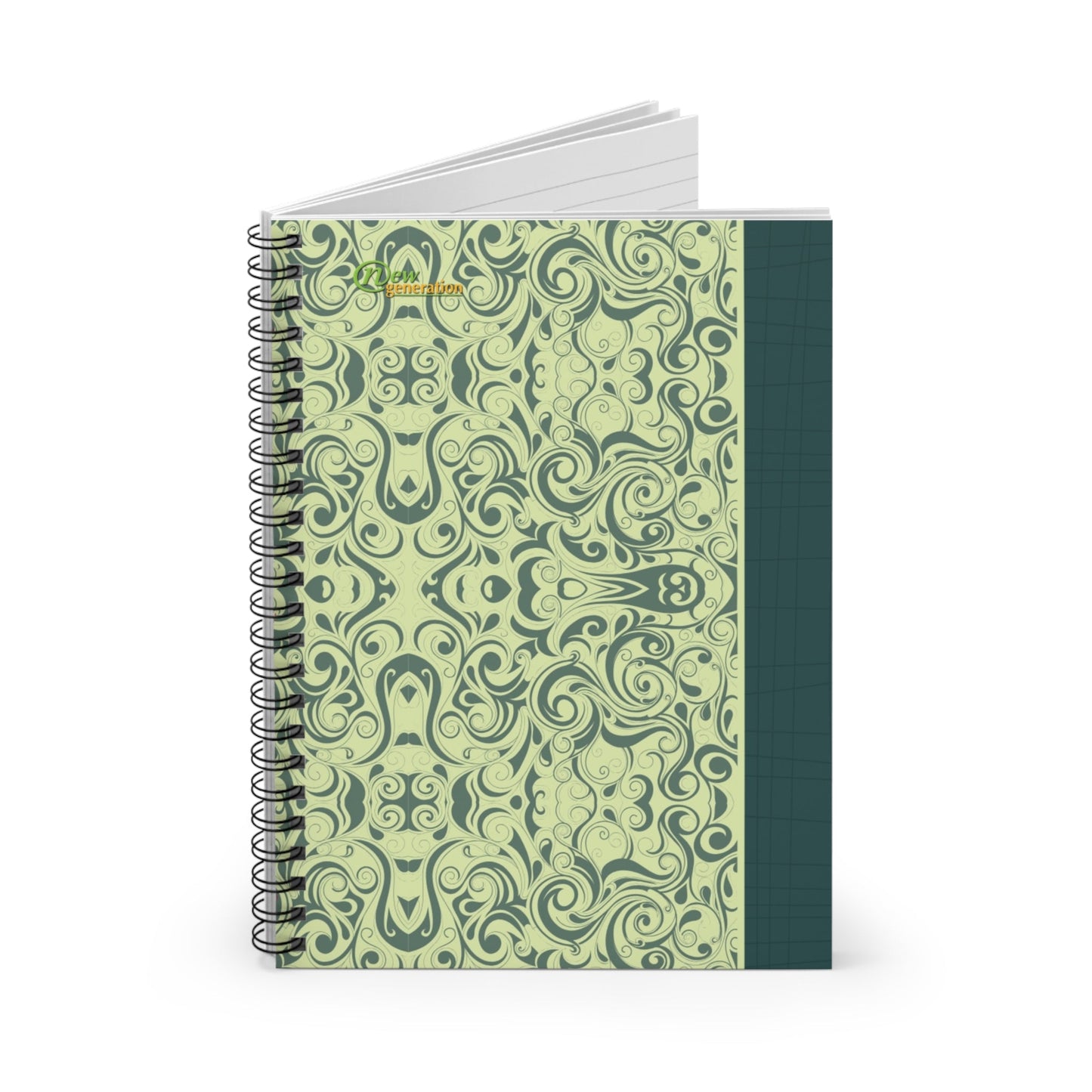 Hard Cover Lined Journal Notebook - Design notebook Ruled Line, 6x8 inches with 118 pages for Notes , School, Home, Daily Planner,