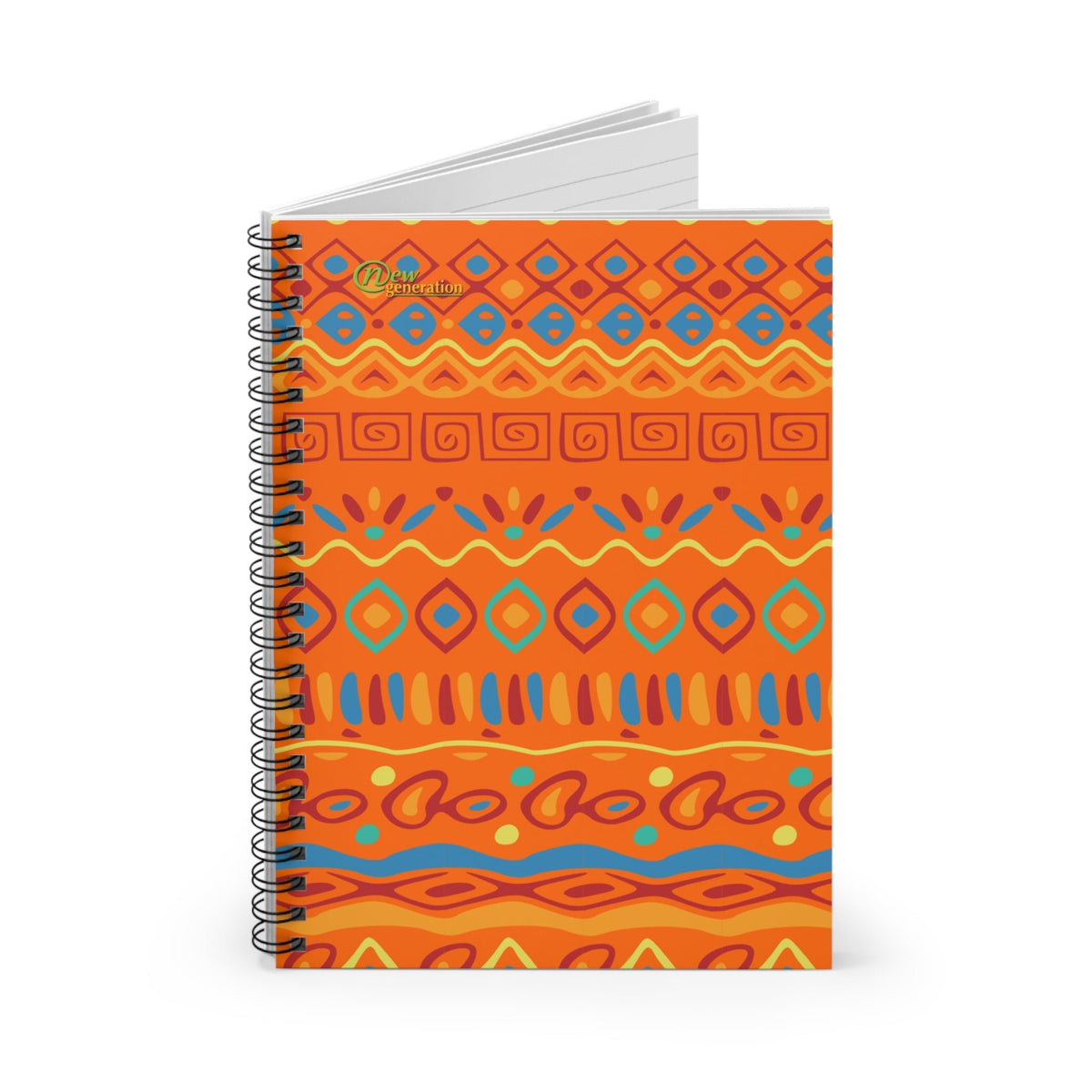Hard Cover Lined Journal Notebook - Ethnic notebook Ruled Line, 6x8 inches with 118 pages for School, Home, Daily Planner,