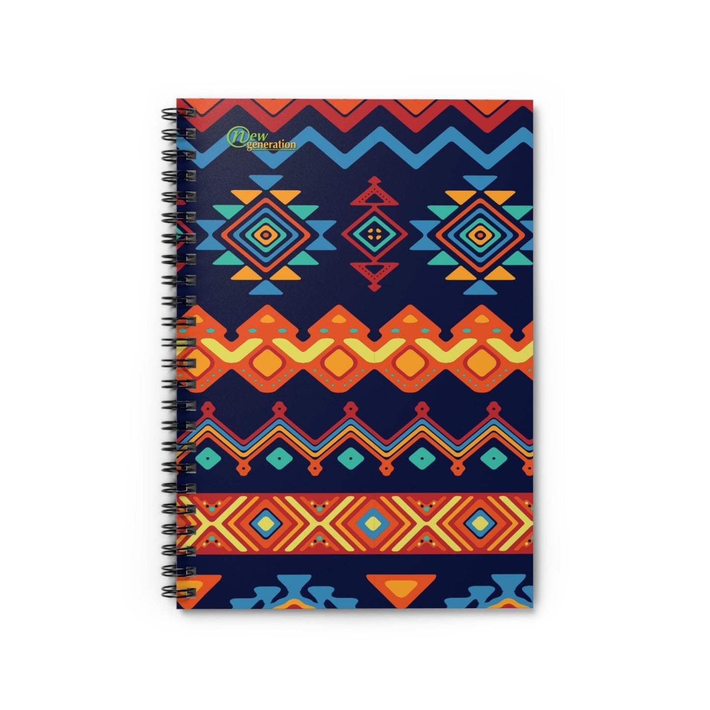 Hard Cover Lined Journal Notebook - Ethnic notebook Ruled Line, 6x8 inches with 118 pages great for School, Home, Daily Planner, One Size