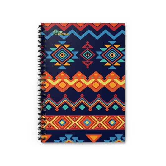 Hard Cover Lined Journal Notebook - Ethnic notebook Ruled Line, 6x8 inches with 118 pages great for School, Home, Daily Planner, One Size