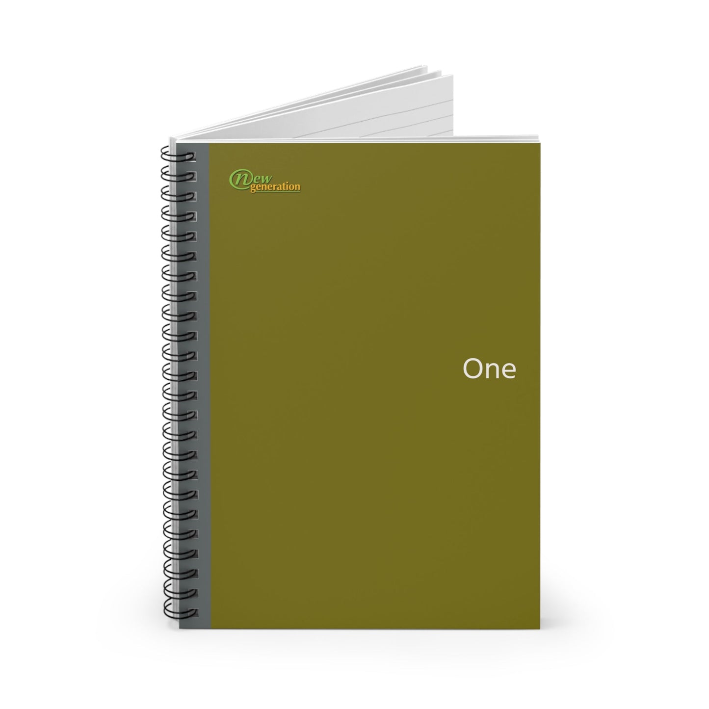 Hard Cover Lined Journal Notebook - Olive notebook Ruled Line, 6x8 inches with 118 pages for Work, School, Home, Daily Planner,