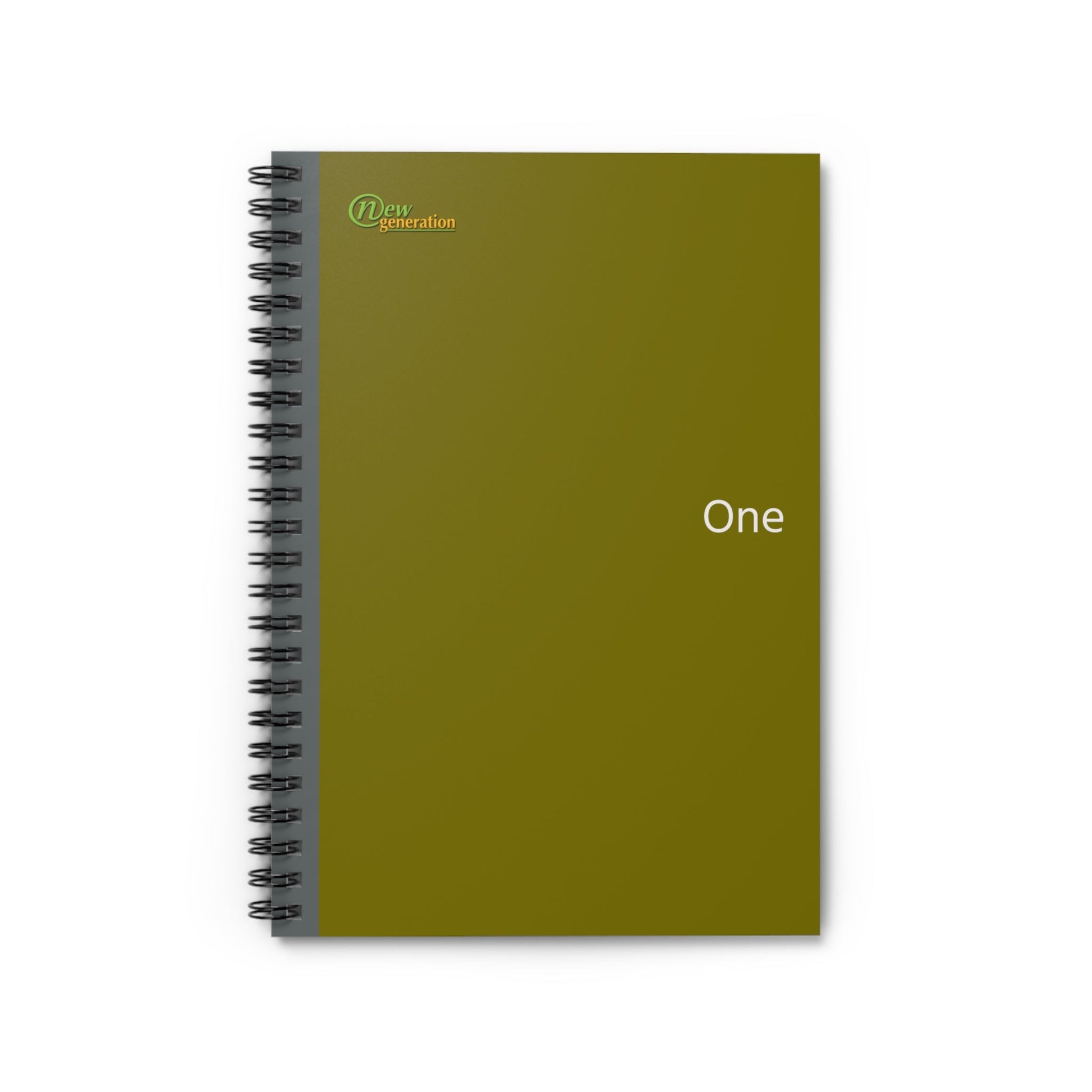 Hard Cover Lined Journal Notebook - Olive notebook Ruled Line, 6x8 inches with 118 pages for Work, School, Home, Daily Planner, One Size