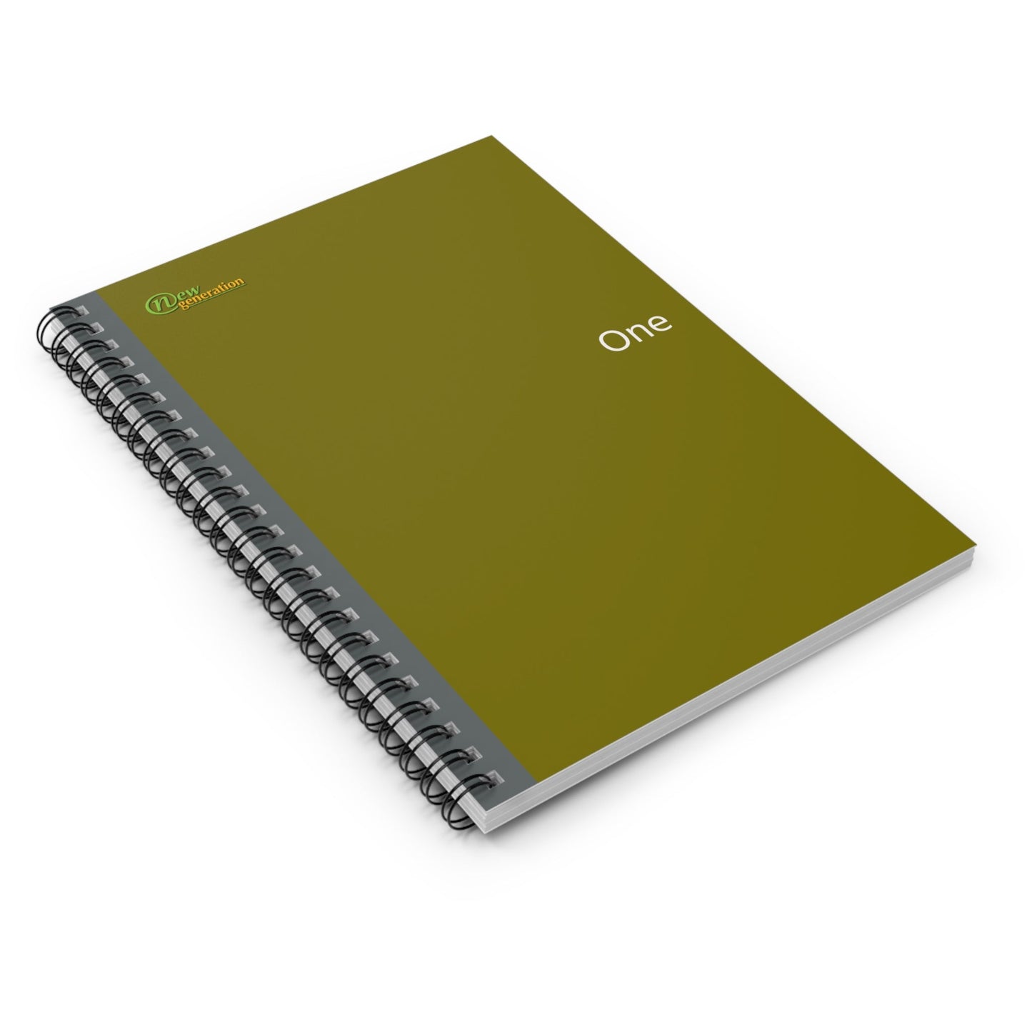 Hard Cover Lined Journal Notebook - Olive notebook Ruled Line, 6x8 inches with 118 pages for Work, School, Home, Daily Planner,