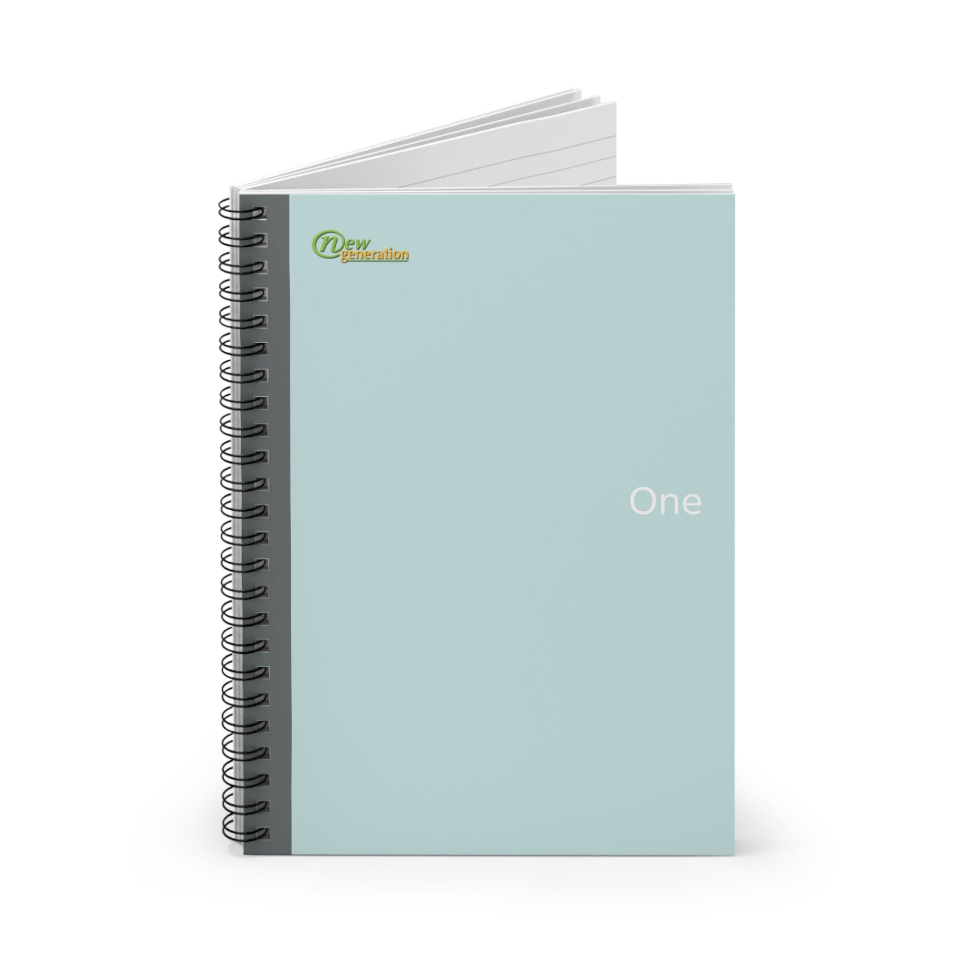 Hard Cover Lined Journal Notebook - Pastel Blue notebook Ruled Line, 6x8 inches with 118 pages for Work, School, Home, Daily Planner,