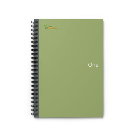 Hard Cover Lined Journal Notebook - Pastel Green notebook Ruled Line, 6x8 inches with 118 pages for Work, School, Home, Daily Planner, One Size
