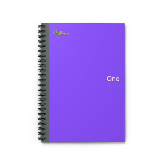 Hard Cover Lined Journal Notebook - Purple notebook Ruled Line, 6x8 inches with 118 pages for Work, School, Home, Daily Planner, One Size
