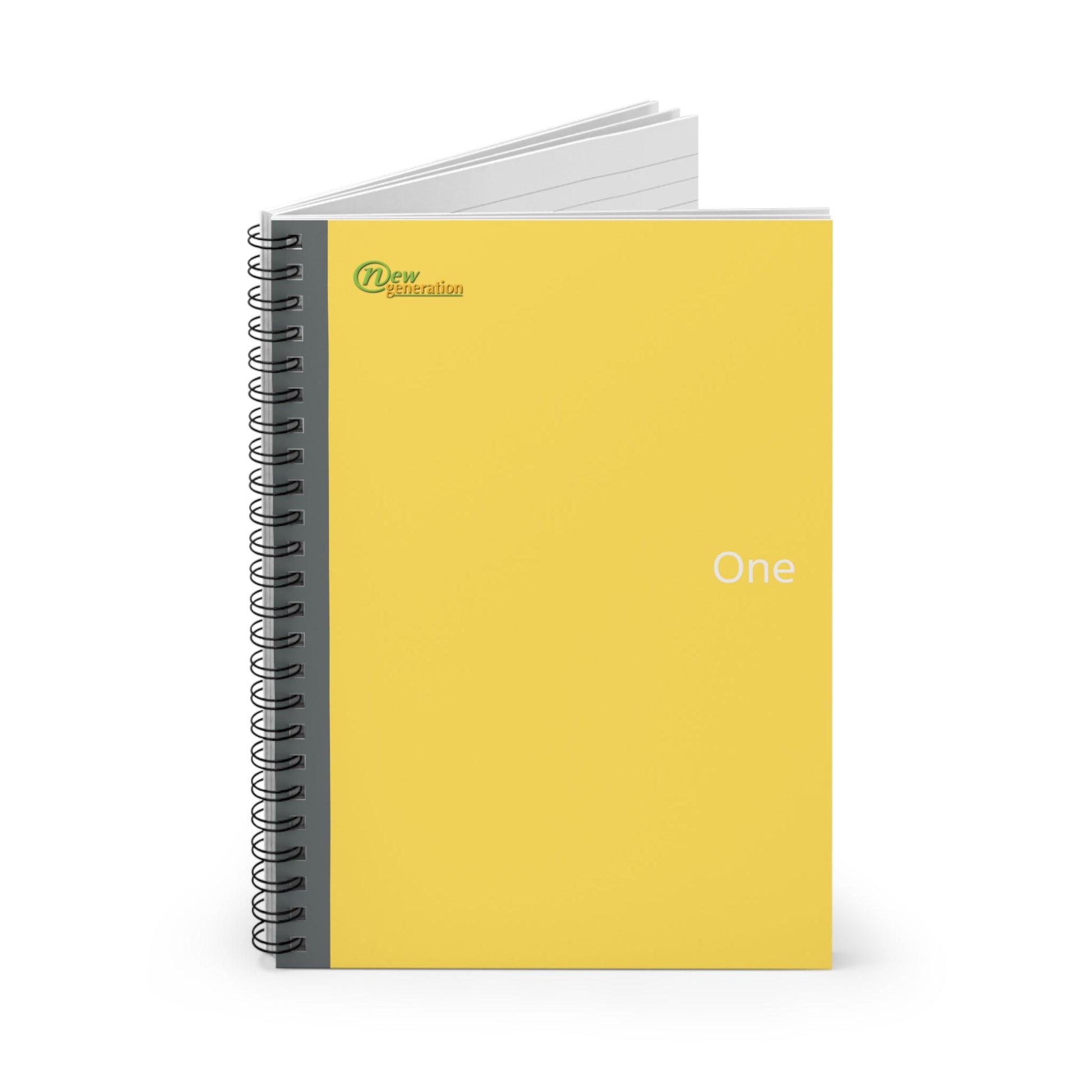 Hard Cover Lined Journal Notebook - Yellow notebook Ruled Line, 6x8 inches with 118 pages for Work, School, Home, Daily Planner,