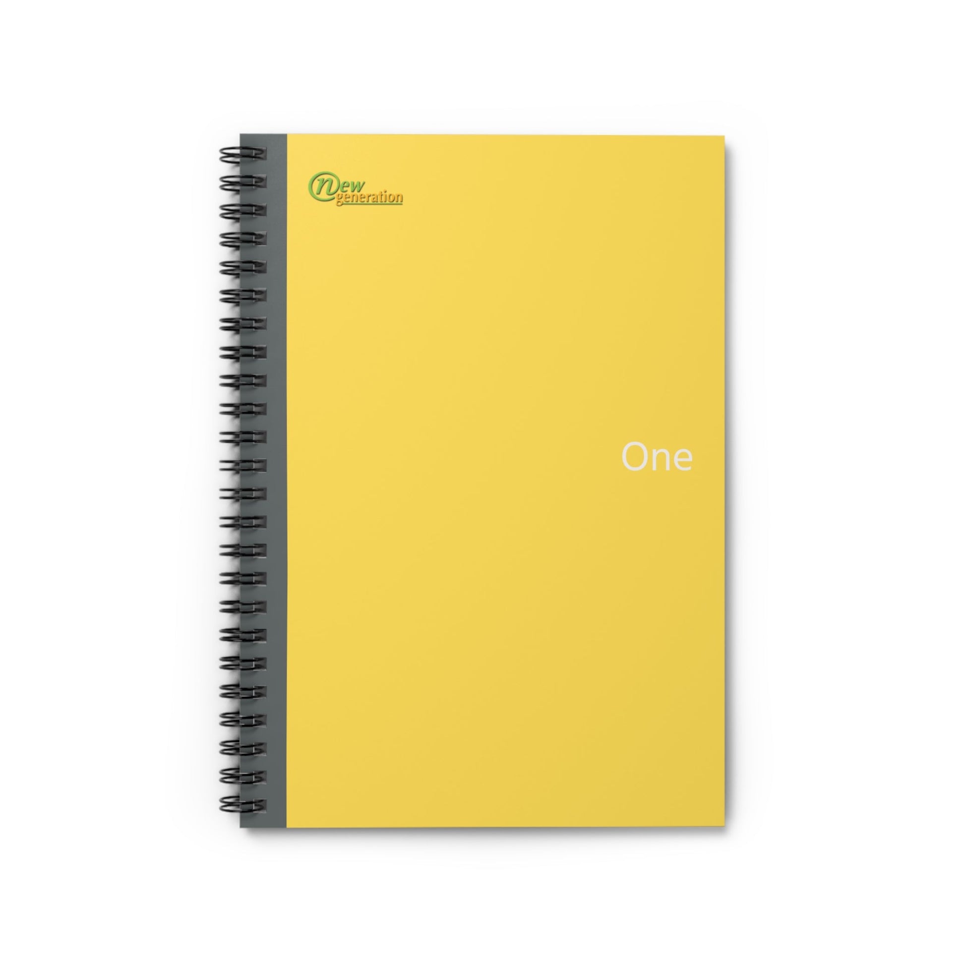 Hard Cover Lined Journal Notebook - Yellow notebook Ruled Line, 6x8 inches with 118 pages for Work, School, Home, Daily Planner, One Size