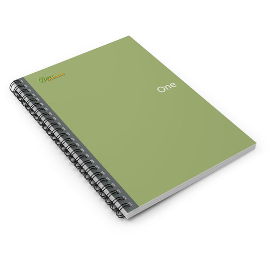 Hard Cover Lined Journal - Pastel Green notebook Ruled Line, 6x8 inches with 118 pages for Work, School, Home, Daily Planner, One Size