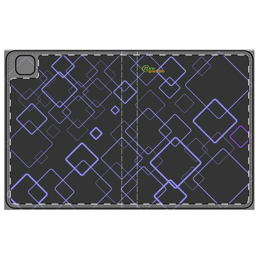 Modern Geometric Tablet Folio Case, Stylish Tech Sleeve, Gift for Students, Office Essentials, Unique Design for Tech Lovers iPad Pro 11