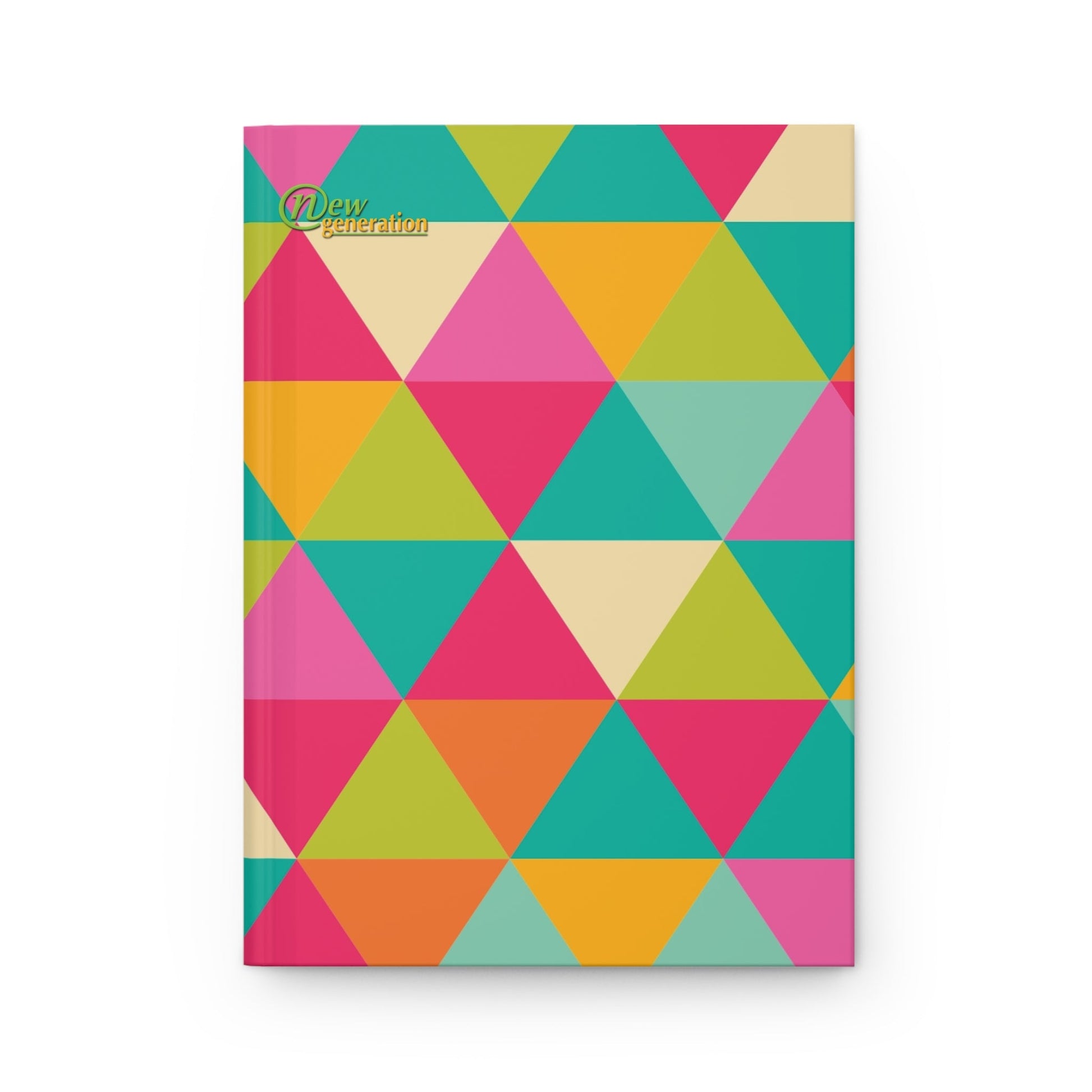 New Generation - Bright Pattern Notebook, Nature Lover Writers Gift for Any Occasion, Diary Sketchbook, journal ,notes , hard cover Journal