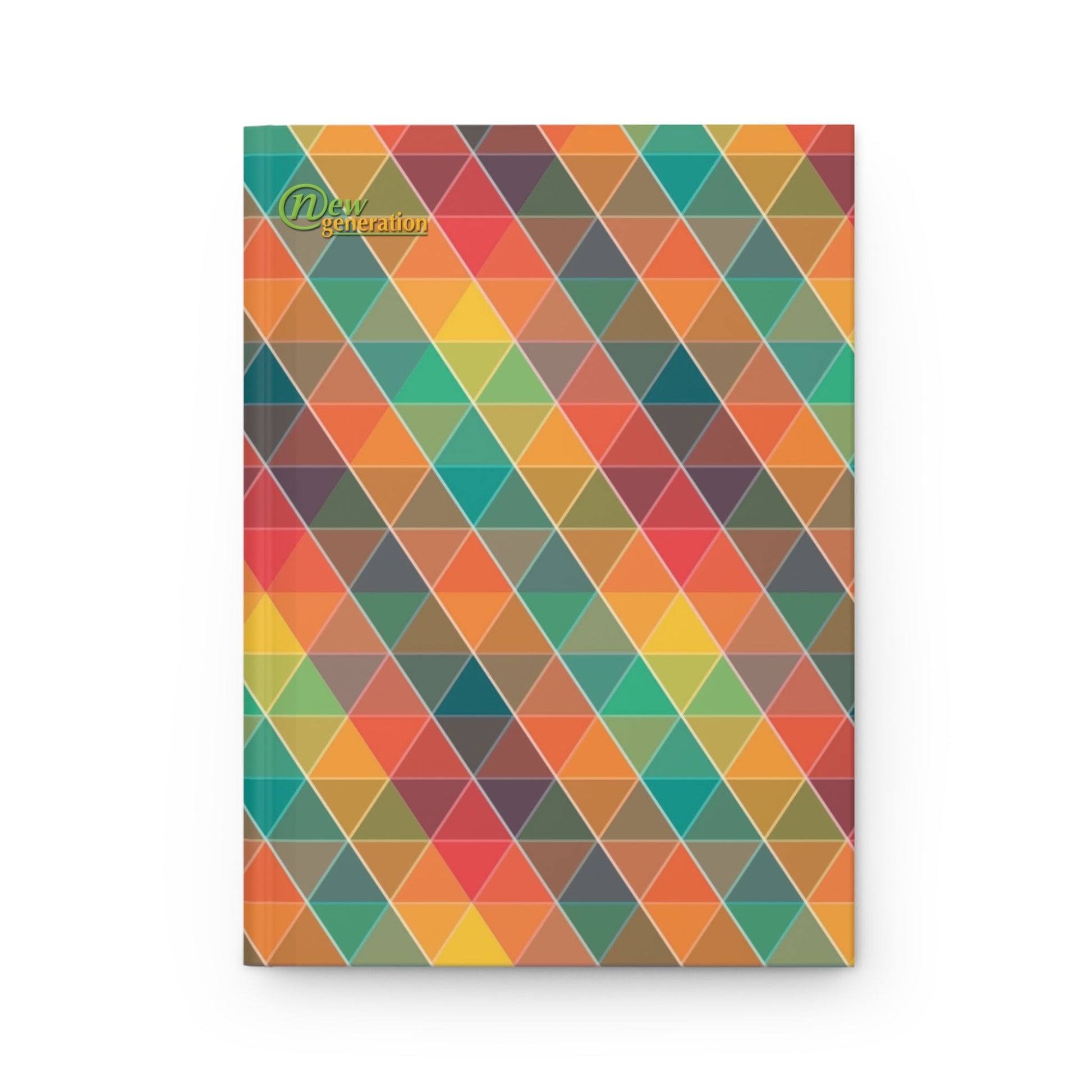 New Generation - Bright Pattern Notebook, Nature Lover Writers Gift for Any Occasion, Diary Sketchbook, journal ,notes , hard cover Journal