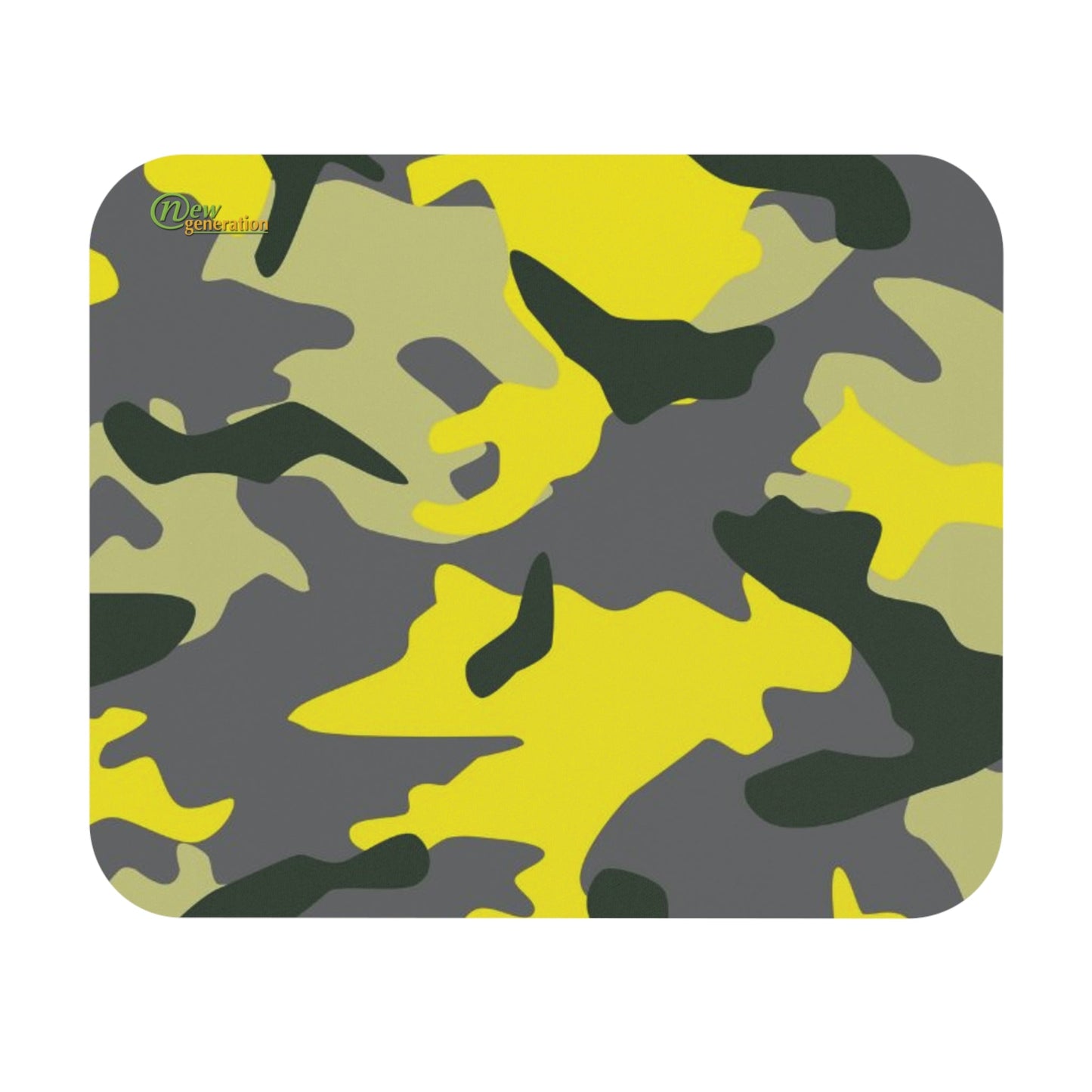 New Generation - Camouflage Mouse Pad, Gaming Mousepad, Office Desk Accessory, Personalized Gift, Camo Decor 9" × 8" Rectangle
