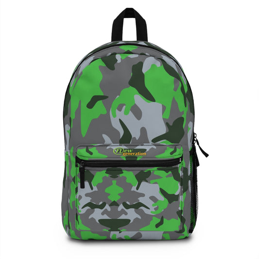 New Generation - Camouflage Themed Backpack - Perfect for Sports & School, Ideal Gift ,Trendy School Bag, Back-to-School Accessory, Unique One size