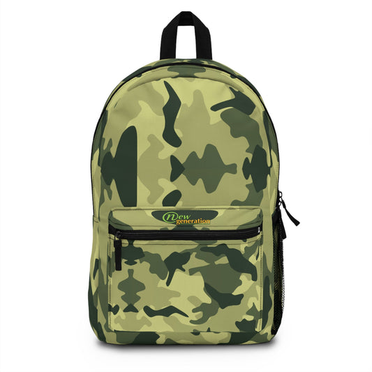 New Generation - Camouflage Themed Backpack - Perfect for Sports & School, Ideal Gift ,Trendy School Bag, Back-to-School Accessory, Unique One size