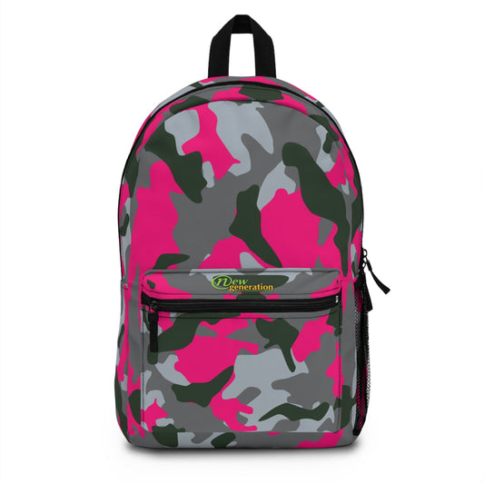 New Generation - Camouflage Themed Backpack - Perfect for Sports & School, Ideal Gift ,Trendy School Bag, Back-to-School Accessory, Unique One size