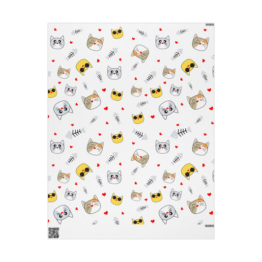 New Generation - Cute Cat Wrapping Papers - Adorable Gift Wrap for Pet Lovers, Birthdays, Holidays, Celebrations Default Title