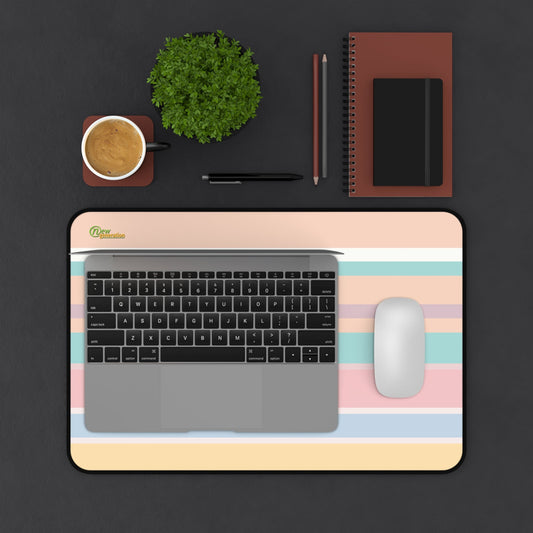 New Generation - Desk Mat - Minimalist Home Office Decor, Office Accessories, Computer Mousepad, Gift for Students, Modern Desk Essentials 12" × 18"