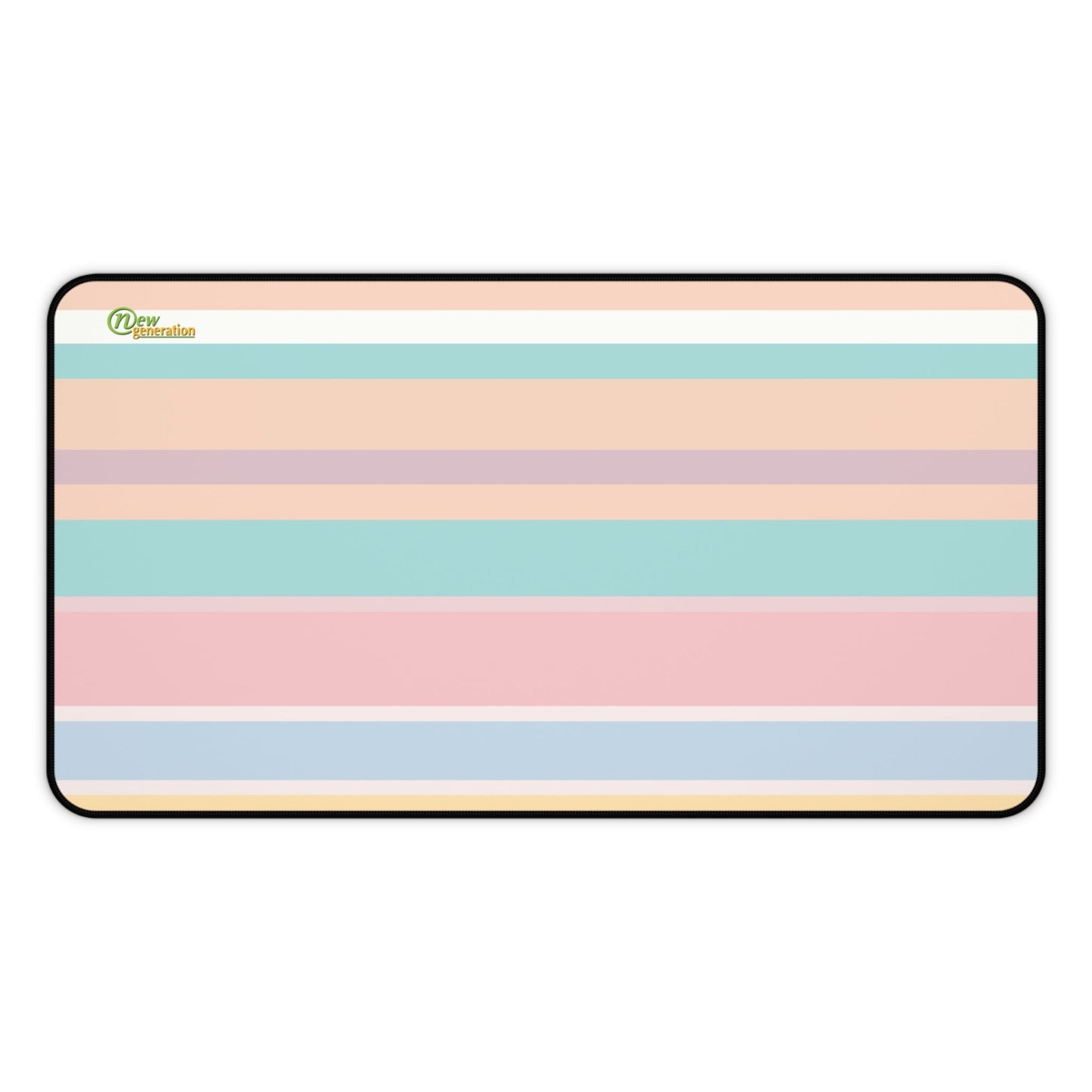 New Generation - Desk Mat - Minimalist Home Office Decor, Office Accessories, Computer Mousepad, Gift for Students, Modern Desk Essentials 12" × 22"