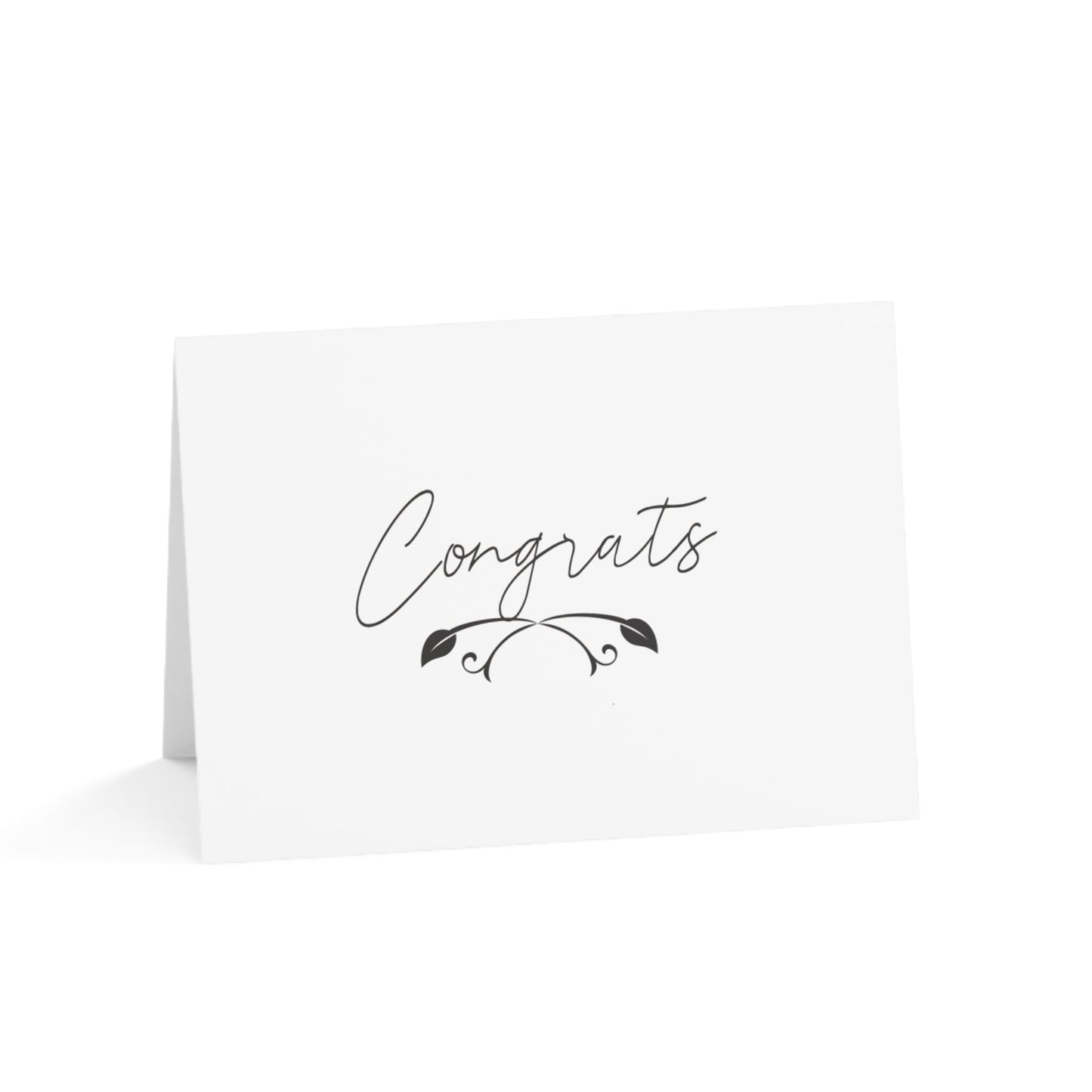 New Generation - Elegant Congrats Greeting Cards Set, Minimalist Congratulations Cards for Weddings, Birthdays, Graduations, 1-50pcs 4.9" x 3.5" (Horizontal) Coated (both sides) 1 pc