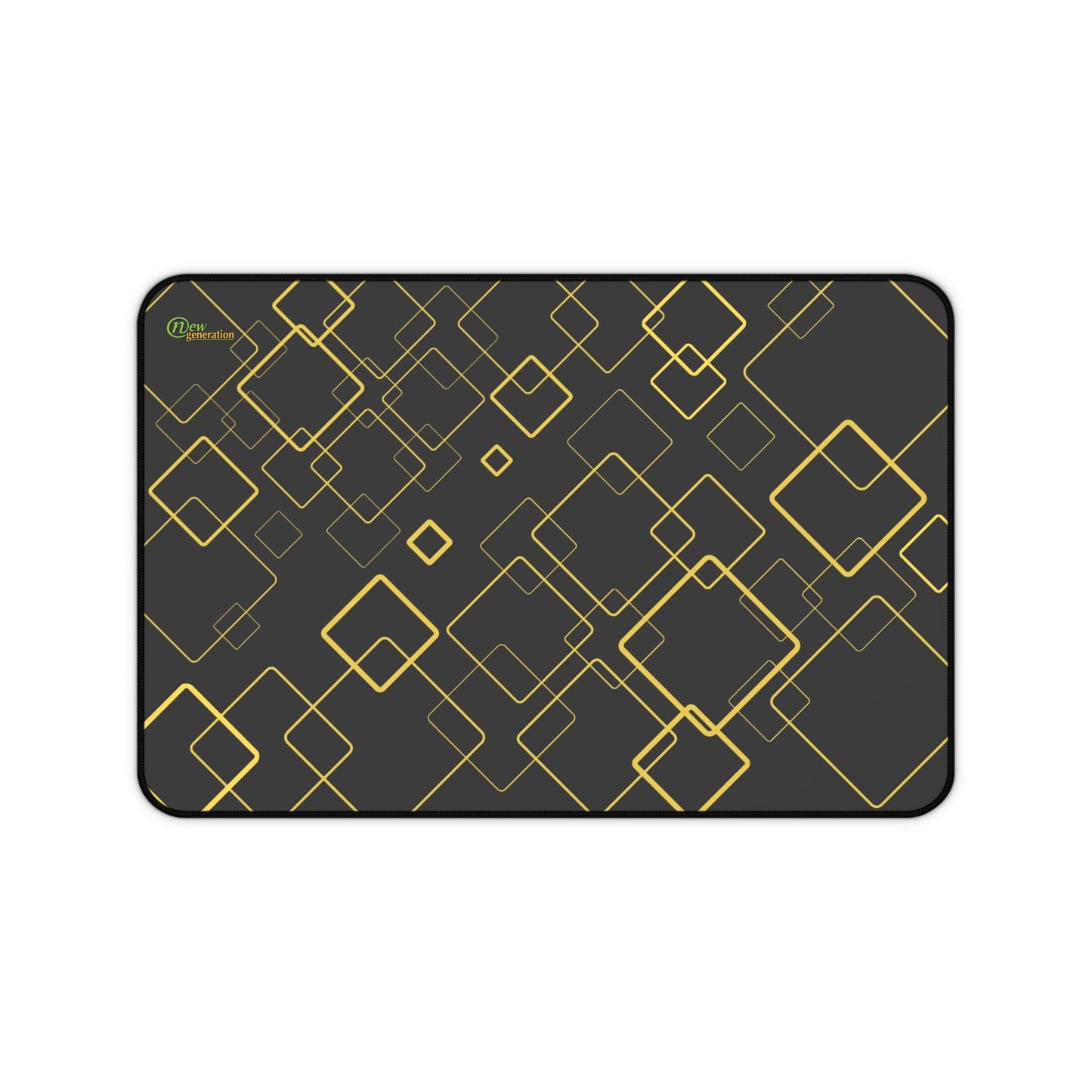 New Generation - Elegant Geometric Desk Mat, Stylish Mouse Pad, Office Decor, Work from Home Essentials, Gift for Professionals