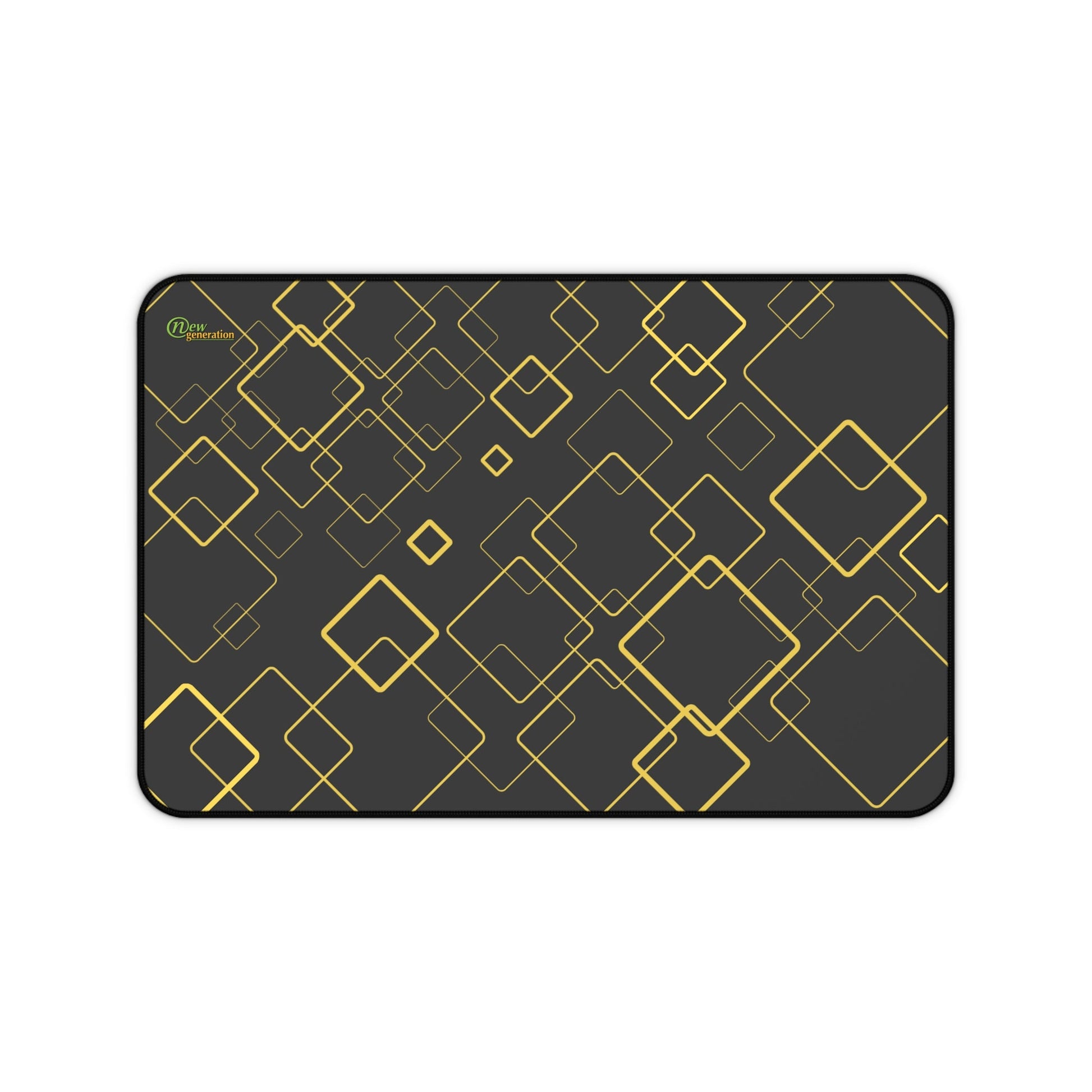 New Generation - Elegant Geometric Desk Mat, Stylish Mouse Pad, Office Decor, Work from Home Essentials, Gift for Professionals