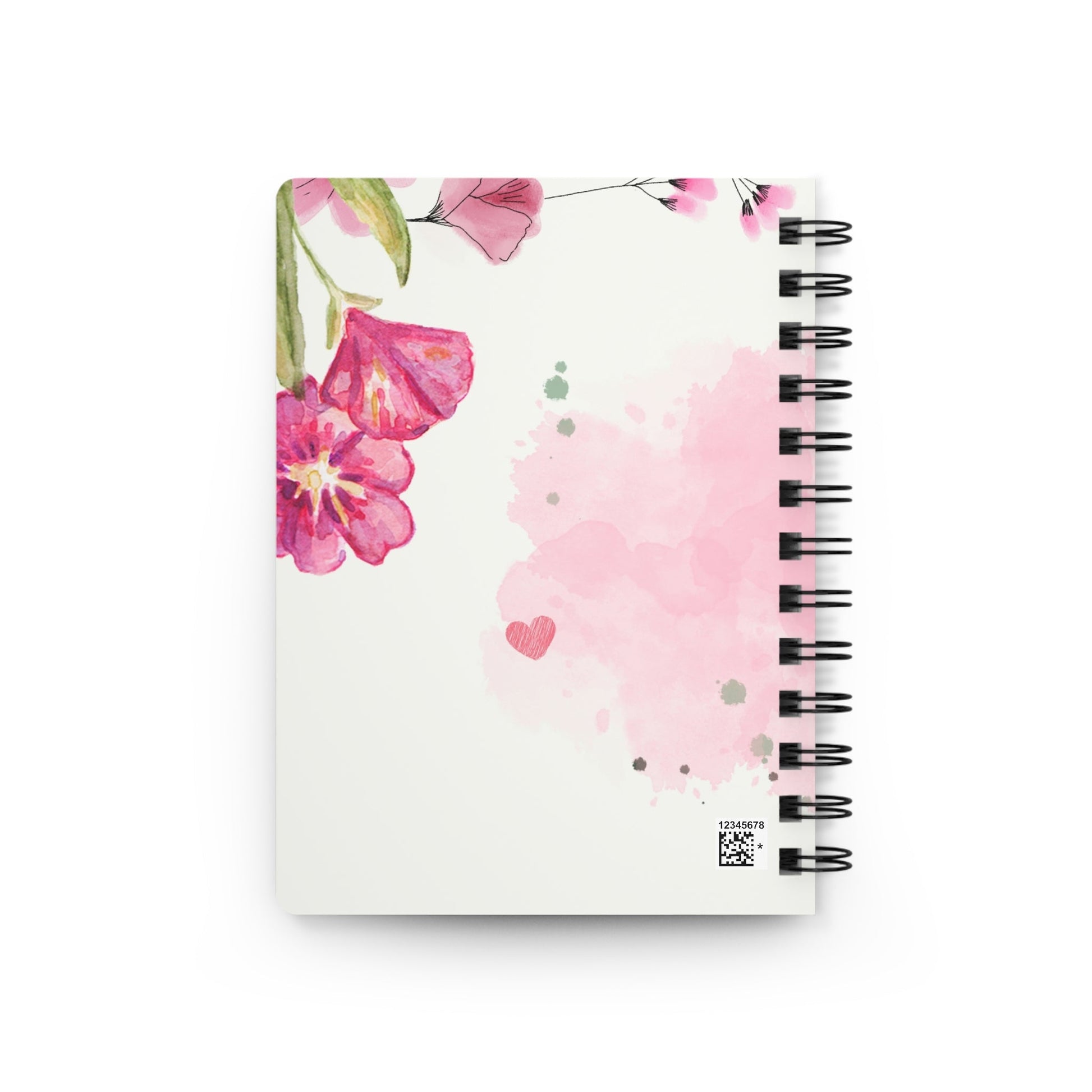 New Generation - Floral - Spiral Bound Journal - 150 Pages Hard Cover Notebook for Writing, Doodling, Bullet Journaling, Sketching, Planner