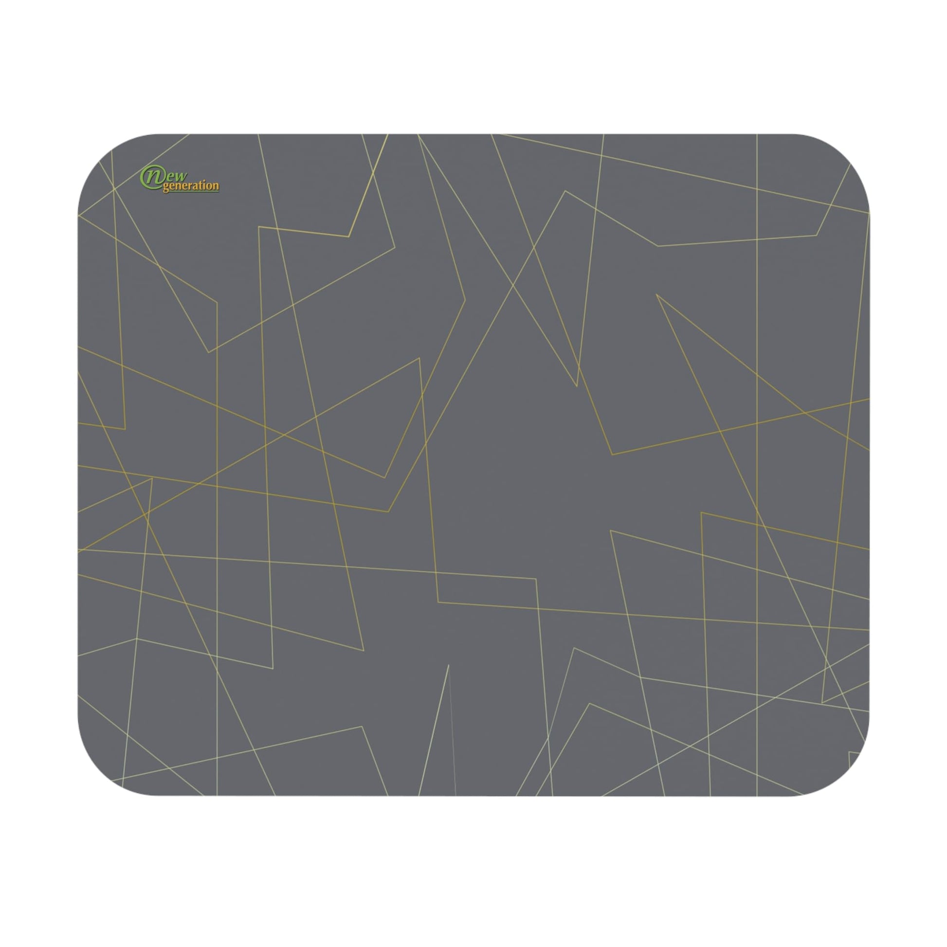 New Generation - Geometric Mouse Pad, Modern Desk Accessory, Office Decor, for Tech Lovers, Workspace, Ergonomic Design