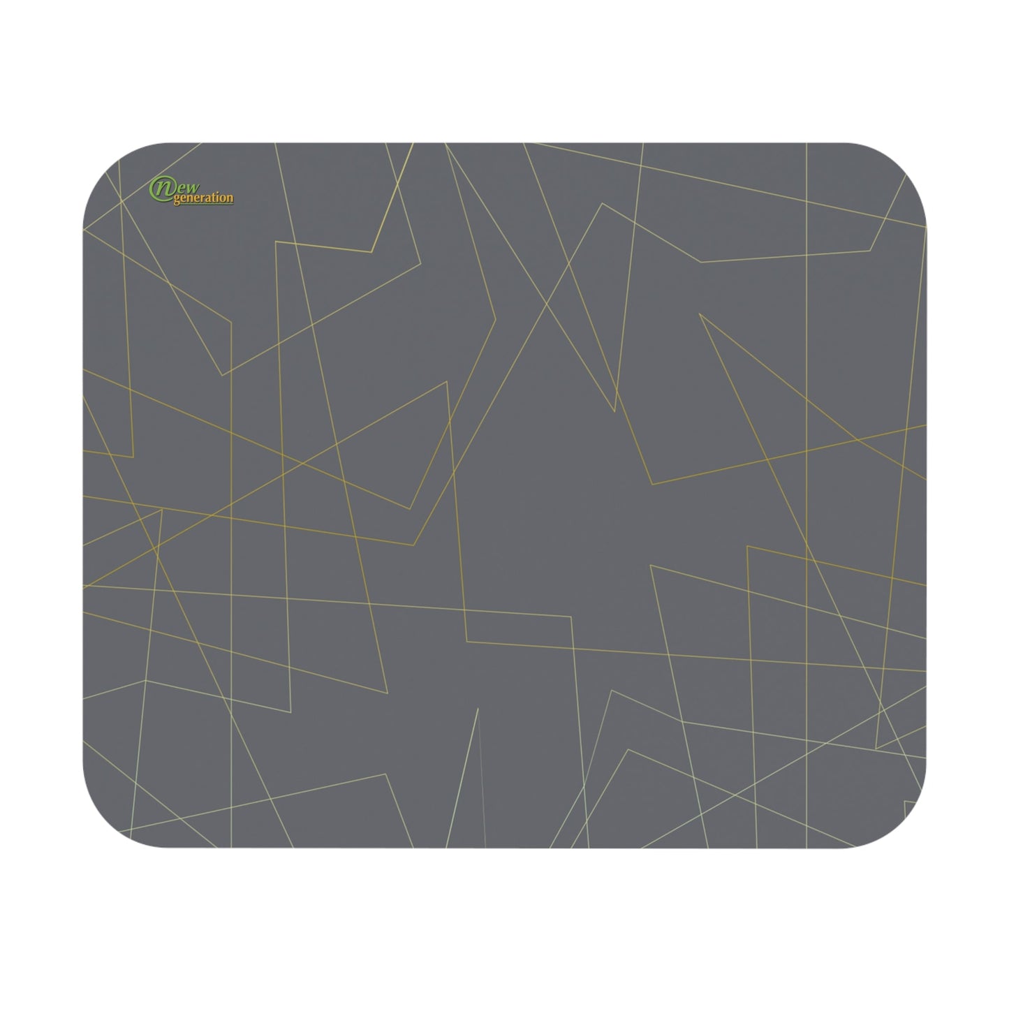 New Generation - Geometric Mouse Pad , Modern Desk Accessory, Office Decor, Gift for Tech Lovers, Minimalist Workspace, Ergonomic Design 9" × 8" Rectangle