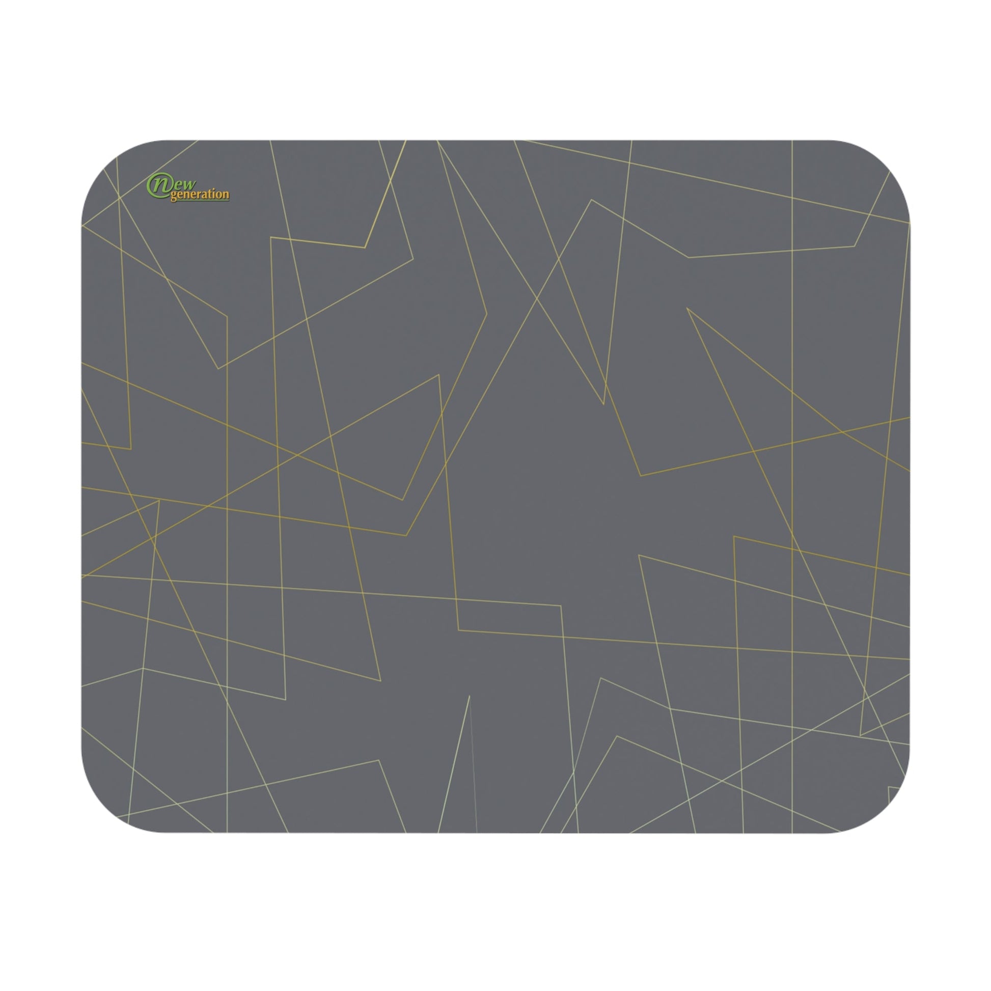 New Generation - Geometric Mouse Pad , Modern Desk Accessory, Office Decor, Gift for Tech Lovers, Minimalist Workspace, Ergonomic Design 9" × 8" Rectangle