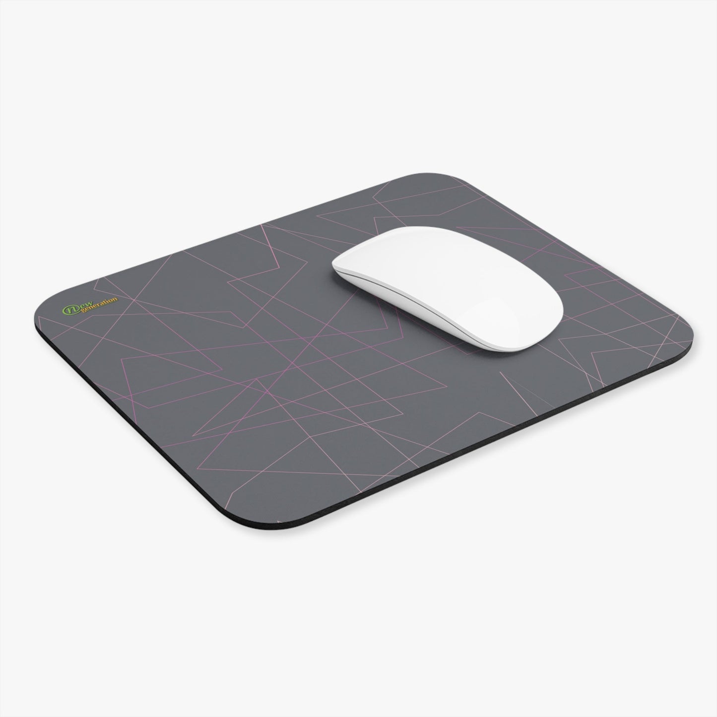 New Generation - Geometric Mouse Pad | Modern Office Decor, Gamer Vibes, Workstation Accessory, Gift for Tech Lovers, Desk Organization