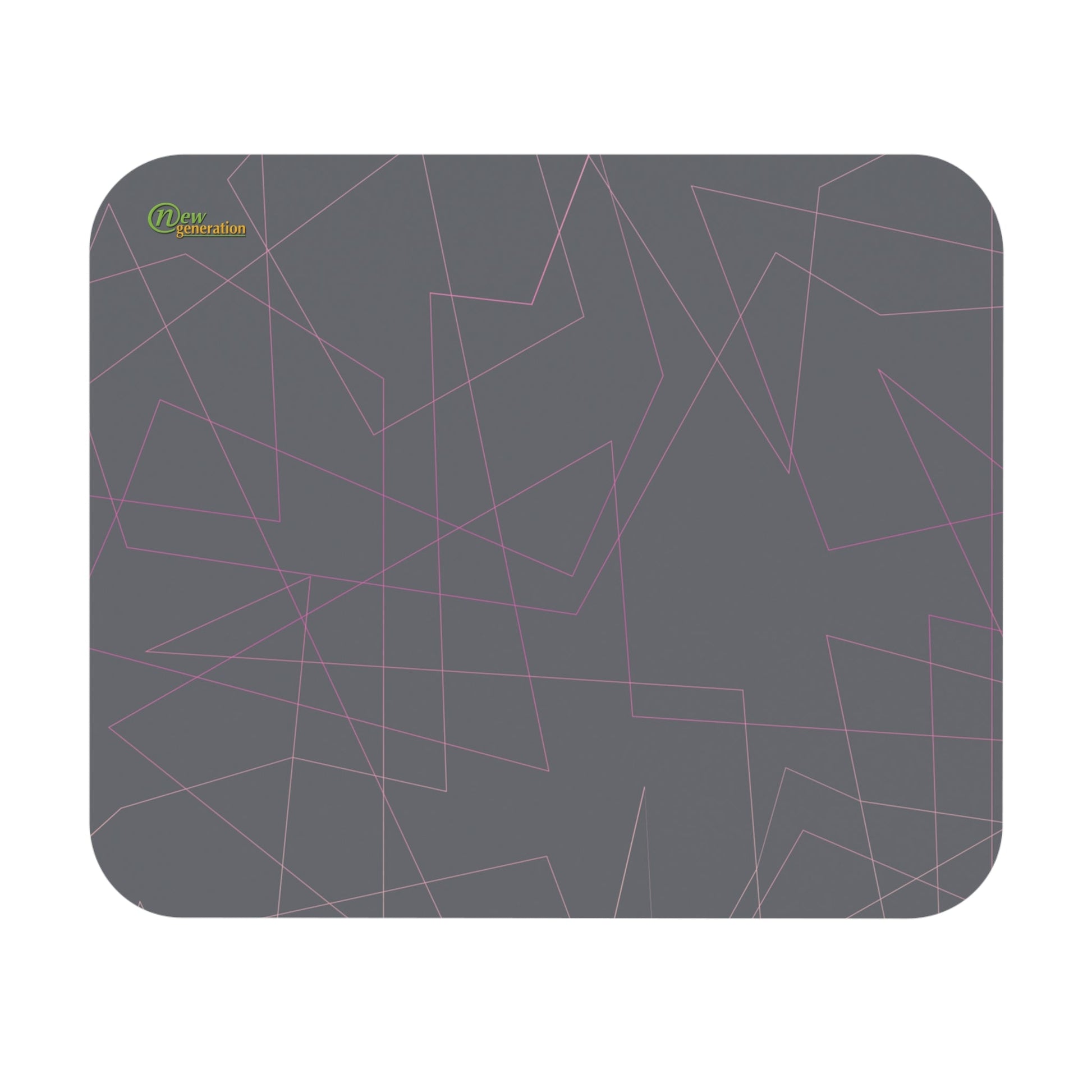 New Generation - Geometric Mouse Pad | Modern Office Decor, Gamer Vibes, Workstation Accessory, Gift for Tech Lovers, Desk Organization 9" × 8" Rectangle