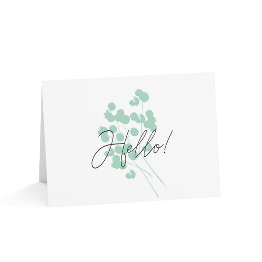 New Generation - Hello Greeting Cards, Celebrate Achievements, Party Invites, Artistic Stationery, Joyful Occasions 4.9" x 3.5" (Horizontal) Coated (both sides) 1 pc